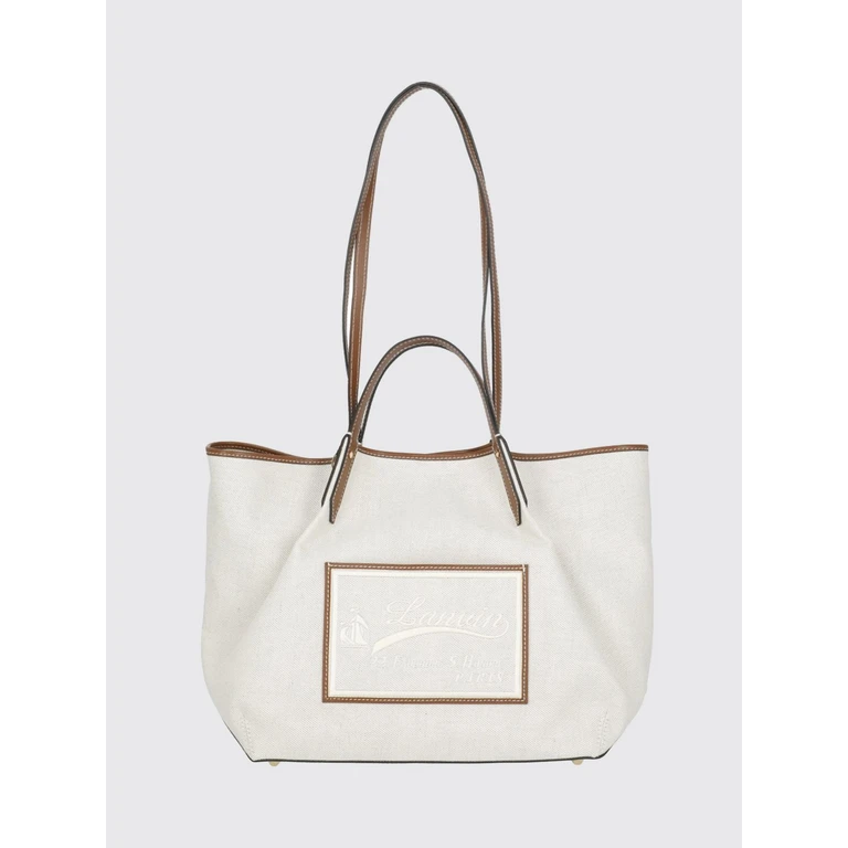 Tote Bag Woman color Natural (LWBGTTMMCVCAP26B063)