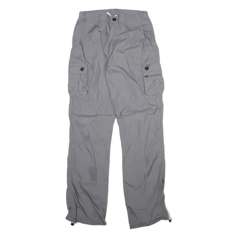 Outdoor Mens Trousers Grey Regular Straight W26 L31