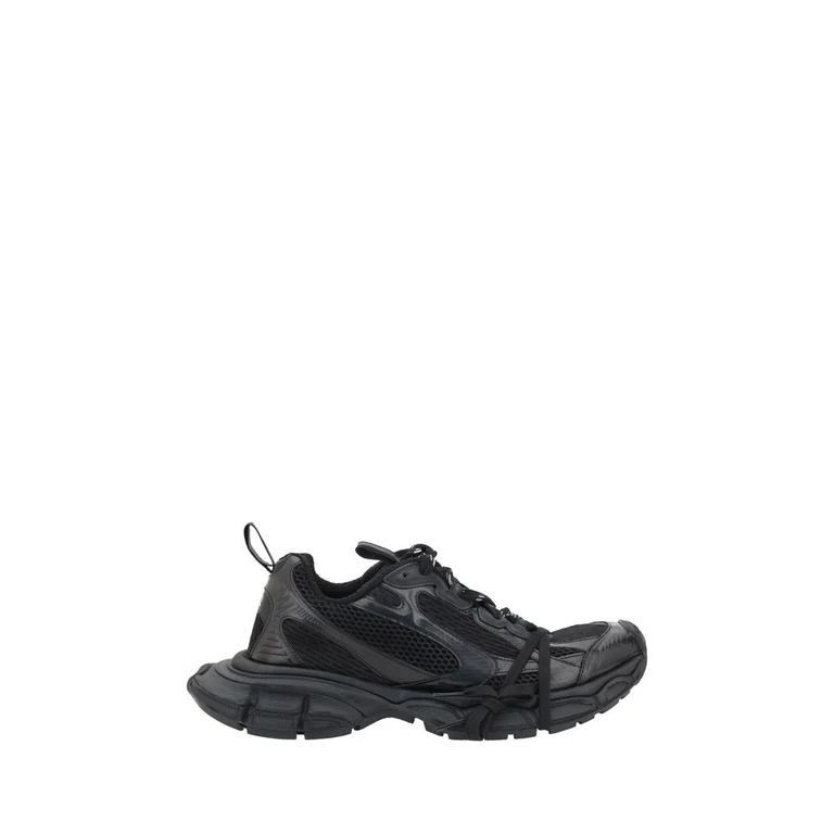 Balenciaga Black Polyethylene Athletic Sneakers - Men