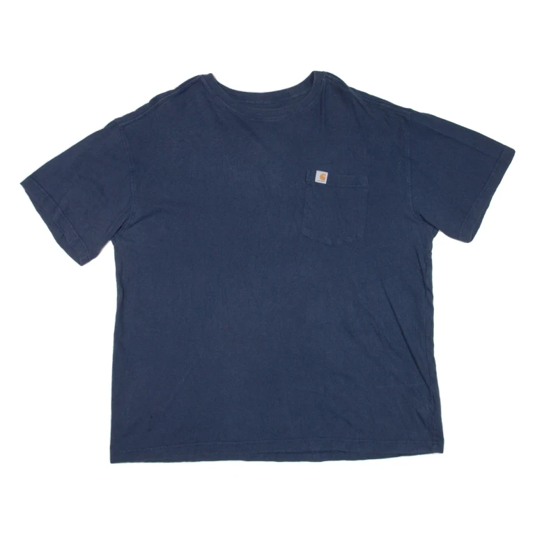 CARHARTT Mens T-Shirt Blue XL