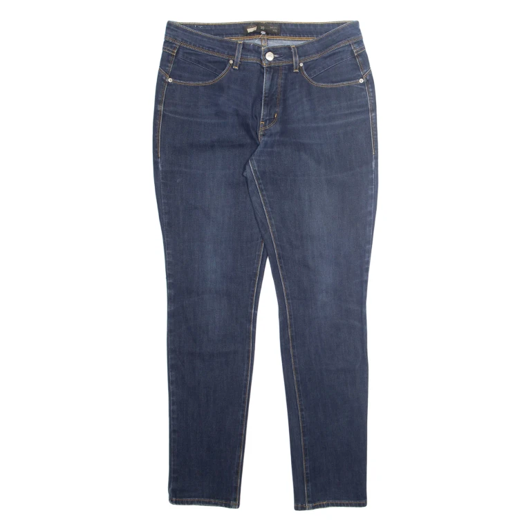 LEVI'S Womens Jeans Blue Regular Tapered Stone Wash W30 L32