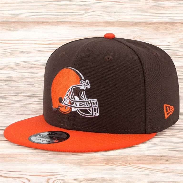 Men's NFL Cleveland Browns 950 2Tone Snapback Brown/Ornage