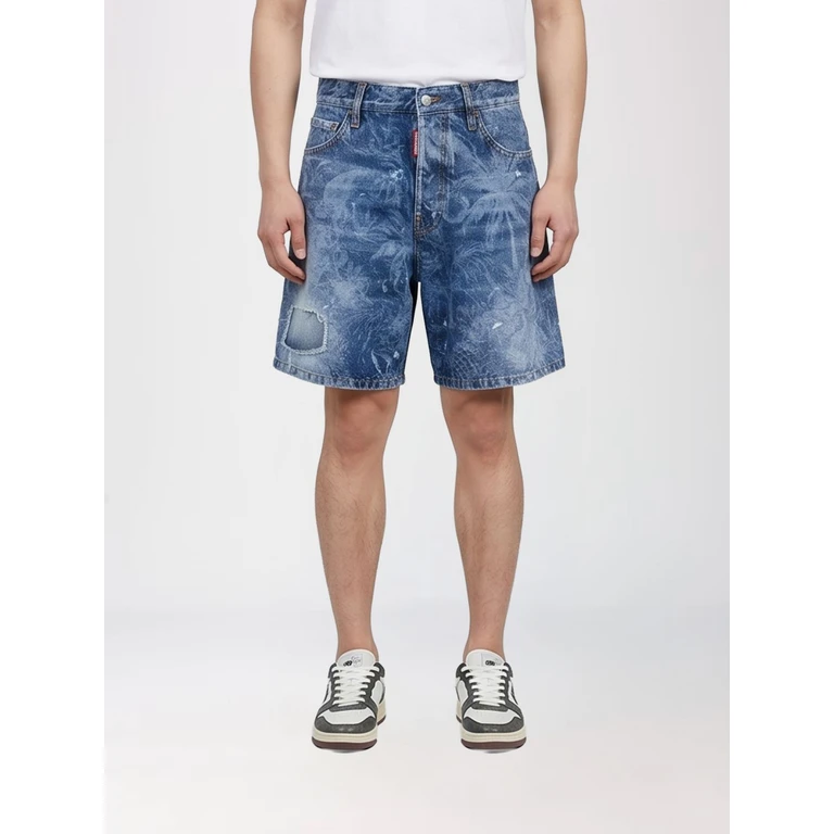 Shorts Men color Navy (S74MU0967D30011470)
