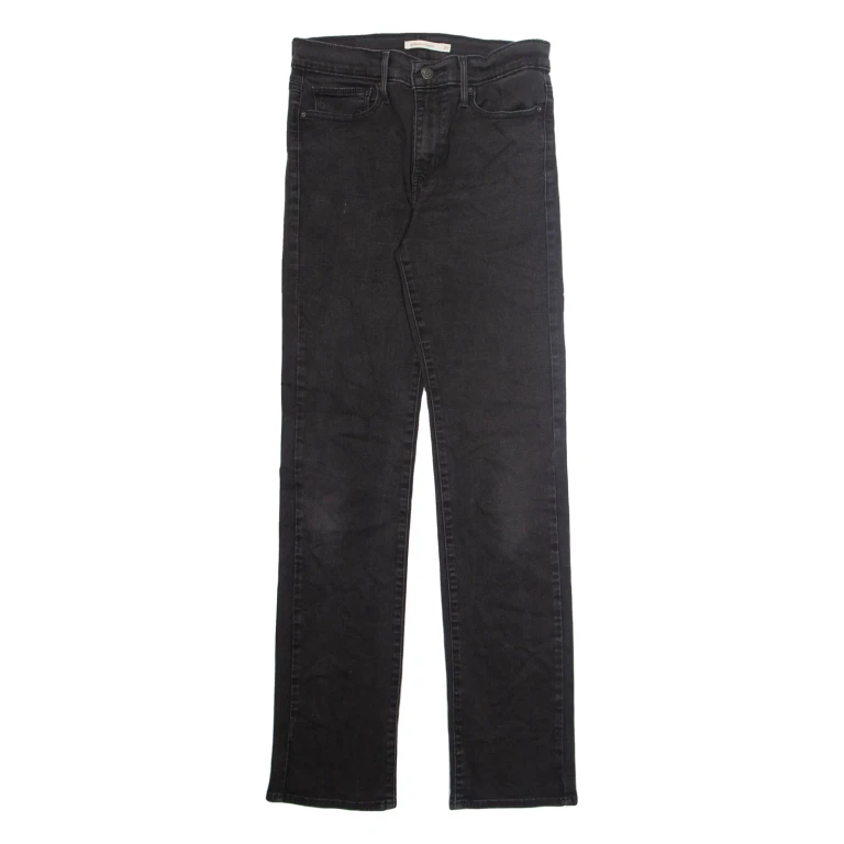 LEVI'S Womens Jeans Grey Regular Tapered W29 L34