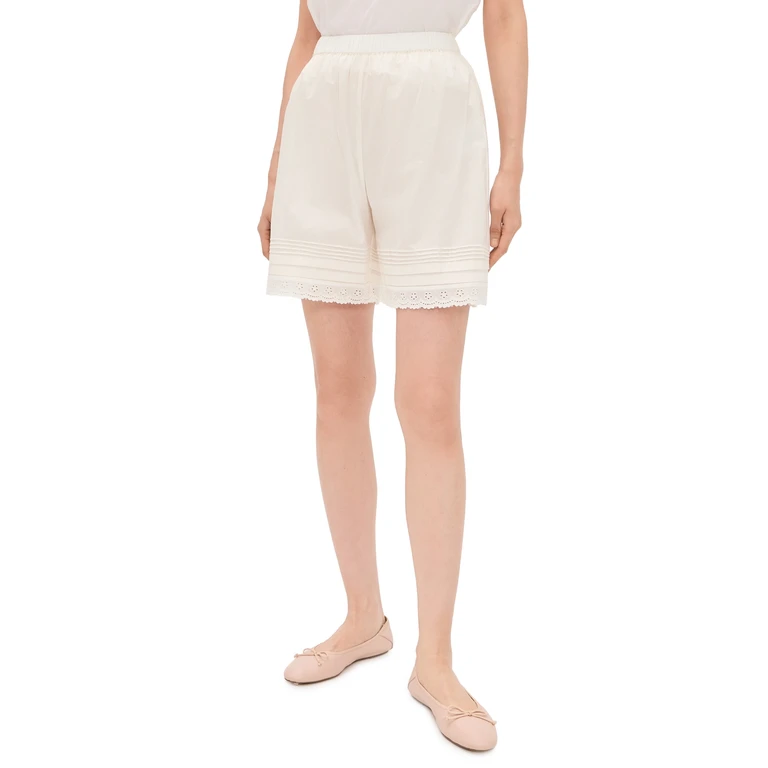 FAITHFULL Filomena Shorts Fiore Lace White 8