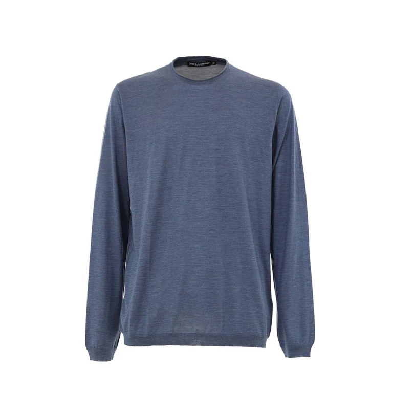 Blue Silk Sweatshirt Clothing - Men