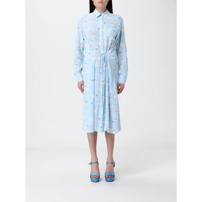 Dress Woman color Gnawed Blue (W26SSDRI005VI01BL02)