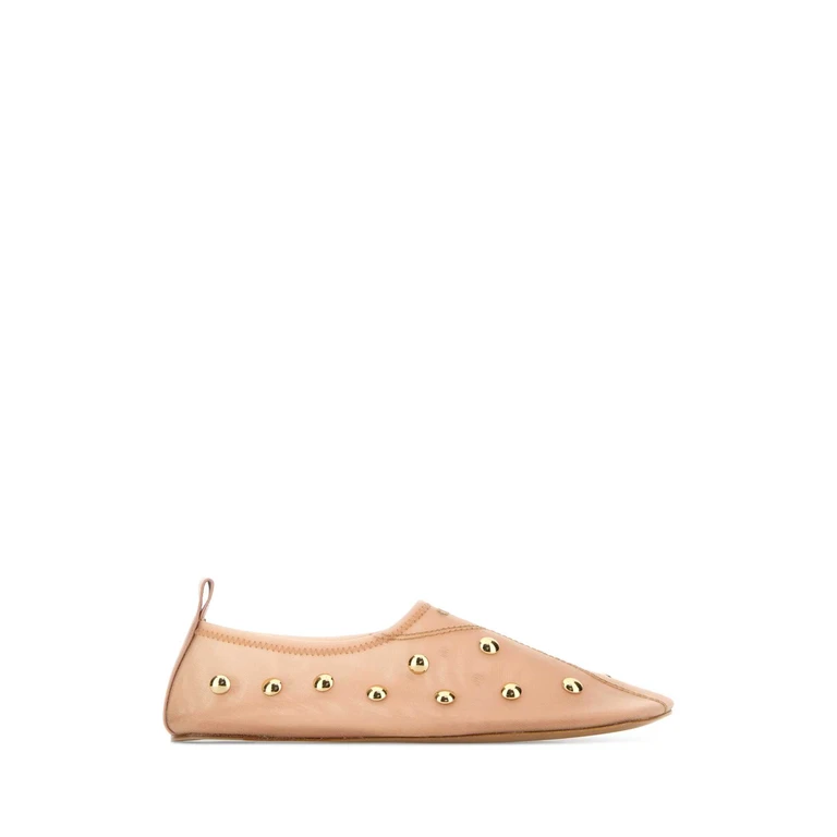 Chloé Pink Mesh Rita Ballerinas Blushybeige Ballerine - Women
