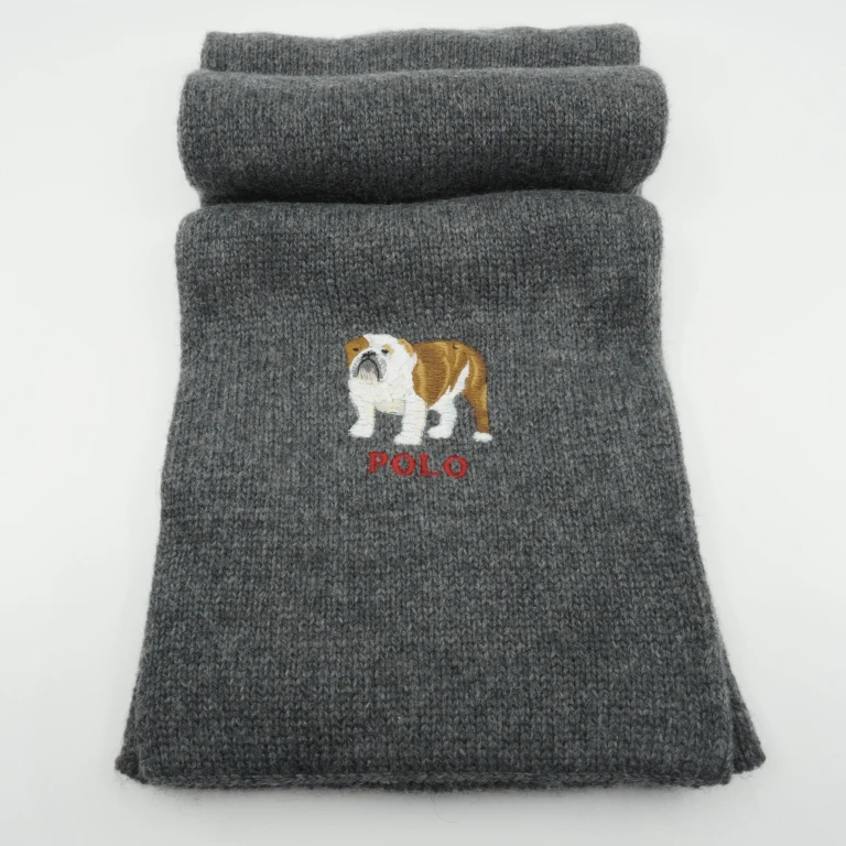 Men's Bulldog Scarf Polos