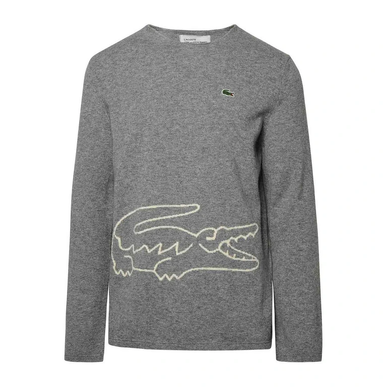Comme Des Garcons Shirt Pull Col Bateau - Gris (FLN003W23GREY)