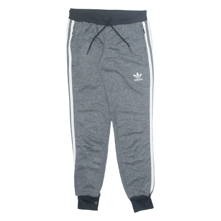 ADIDAS Womens Joggers Grey Tapered XS W26 L29