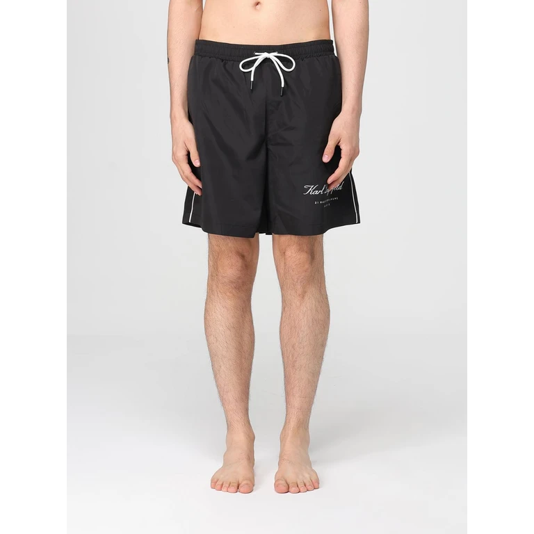 KARL LAGERFELD Swimsuit Men color Black (KHA1M46071999)