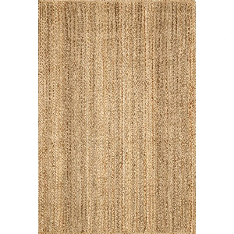 Shippagan Tan Jute Braided Rug