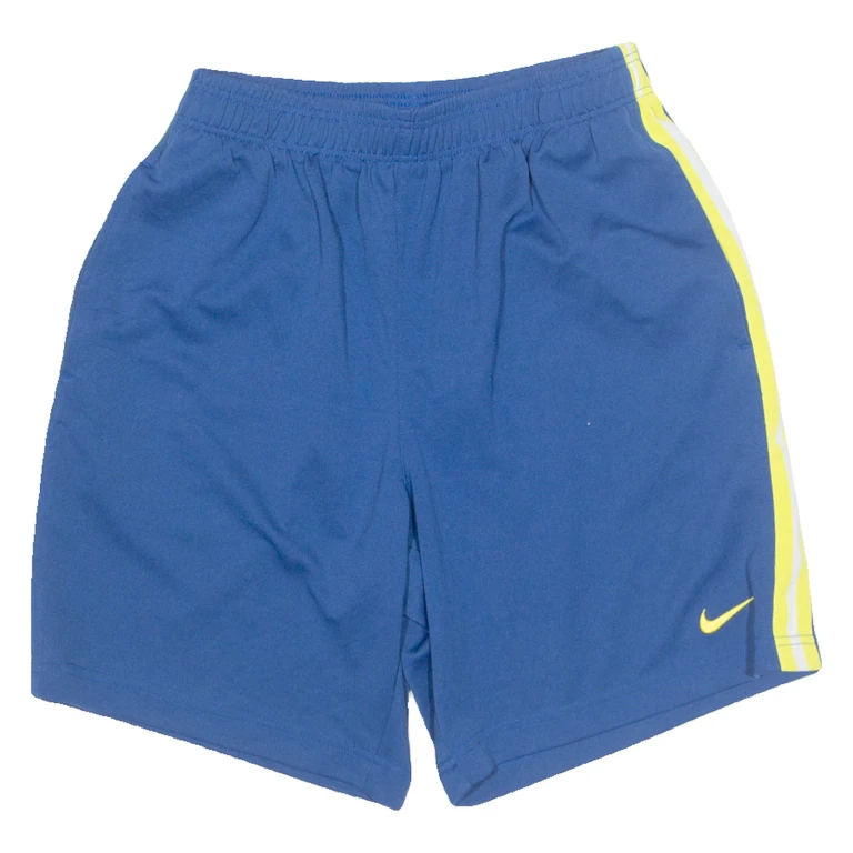 NIKE Mens Sports Shorts Blue Relaxed M W26