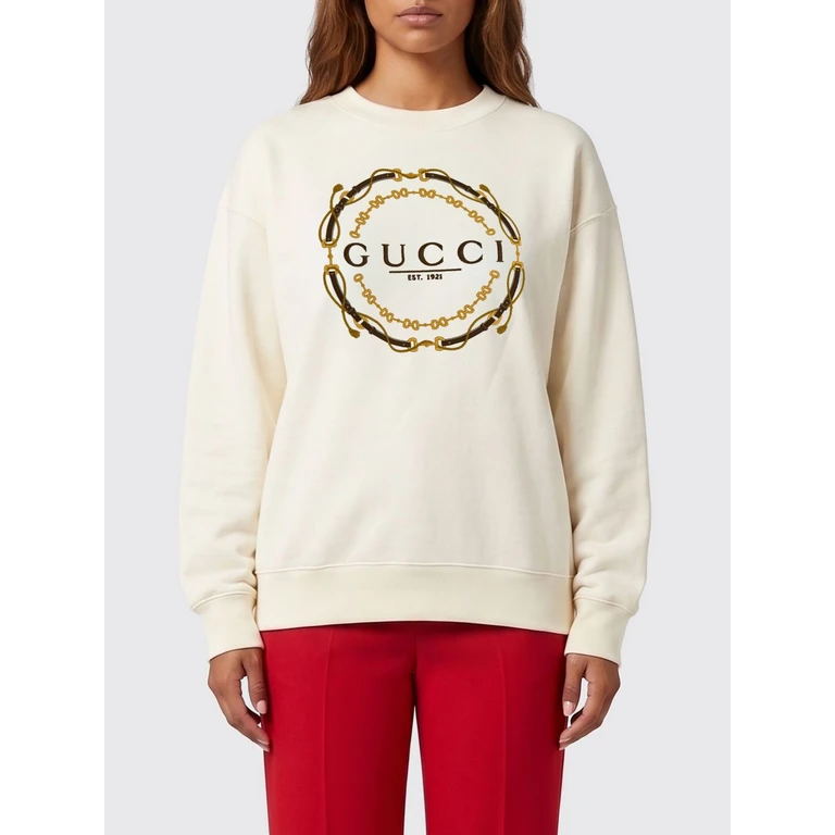 Sweatshirt Woman color Yellow Cream (837931XJHQV9733)