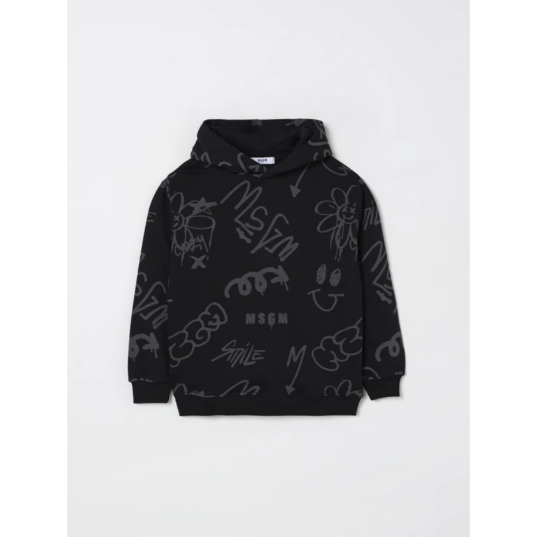 MSGM KIDS Sweater Kids color Black (F5MSJBHS246110)