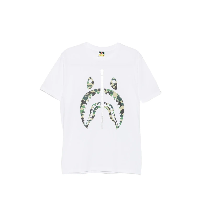 Camo-print T-shirt