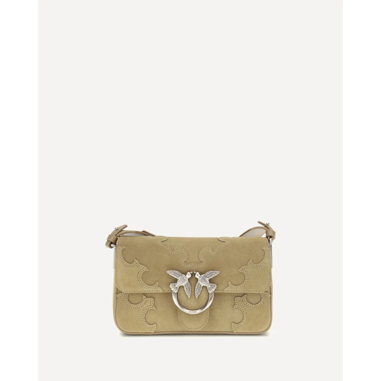PINKO Love One Slouchy Mini Schultertasche