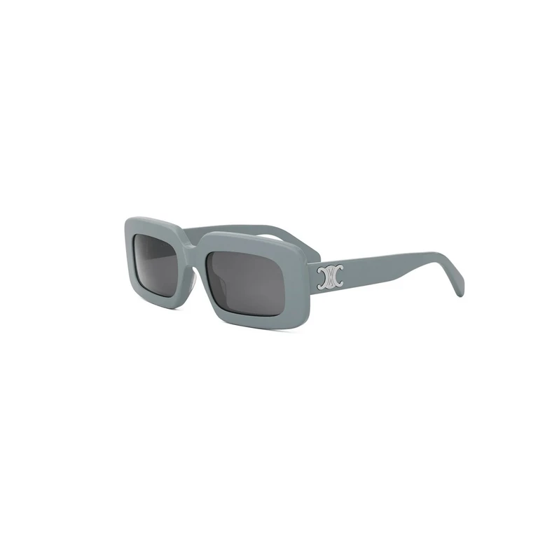 Celine Smoke Rectangular Ladies Sunglasses CL40313U 20A 53