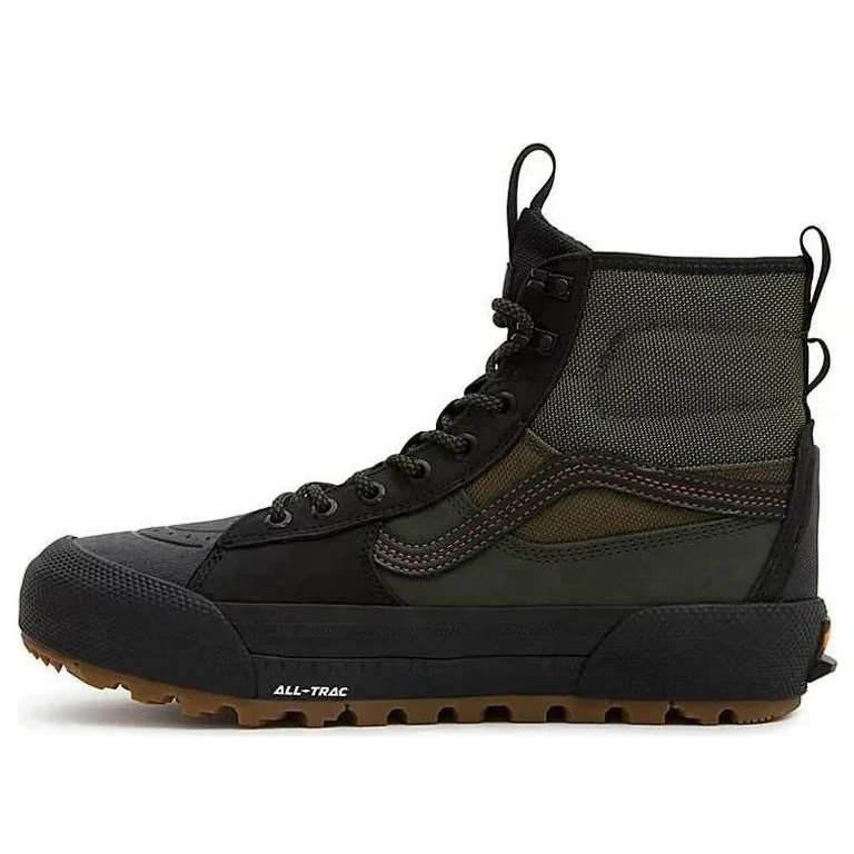 [vn0a5i11biq] Mens Vans Ua Sk8-hi Gore-tex Mte-3 - Olive/black
