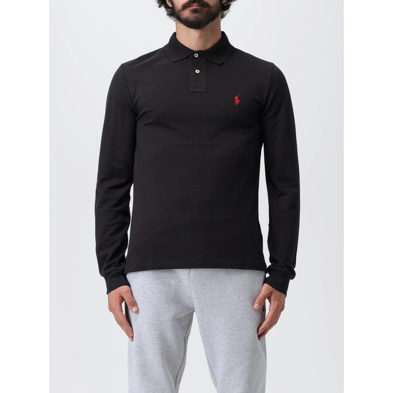 Polo Shirt Men color Black (710681126037)