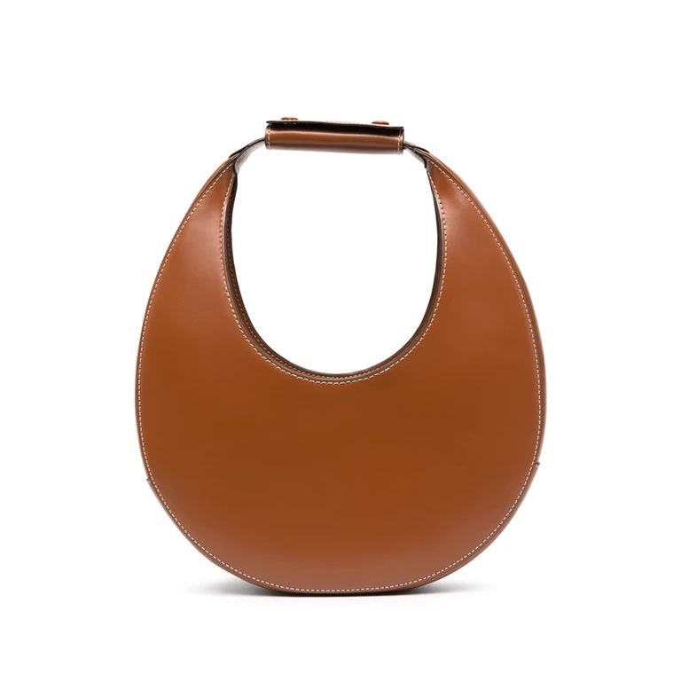 Moon Leather Shoulder Bag