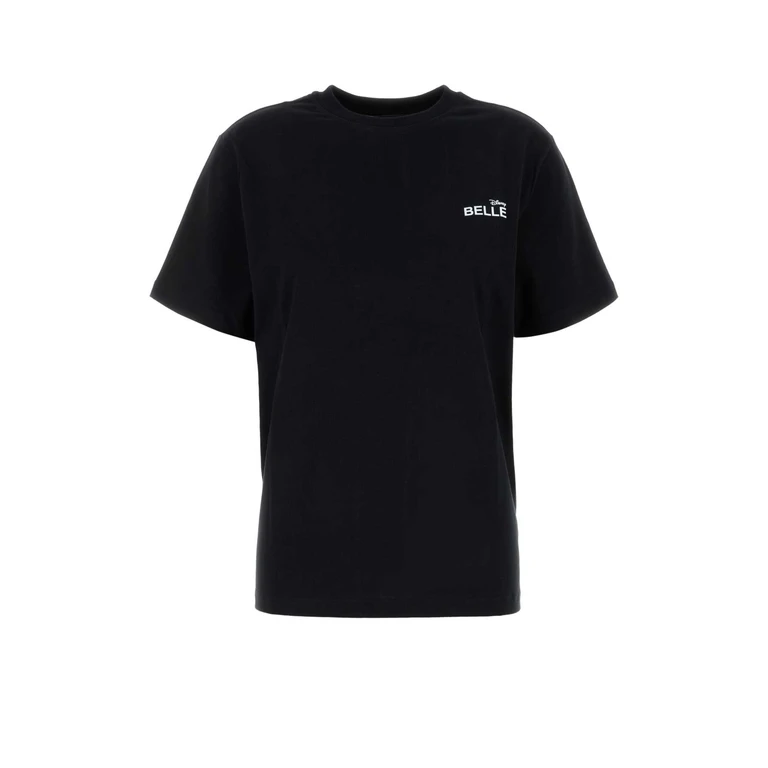 Black Cotton Coperni X Disney Belle T-Shirt Exterior: Organic - Women