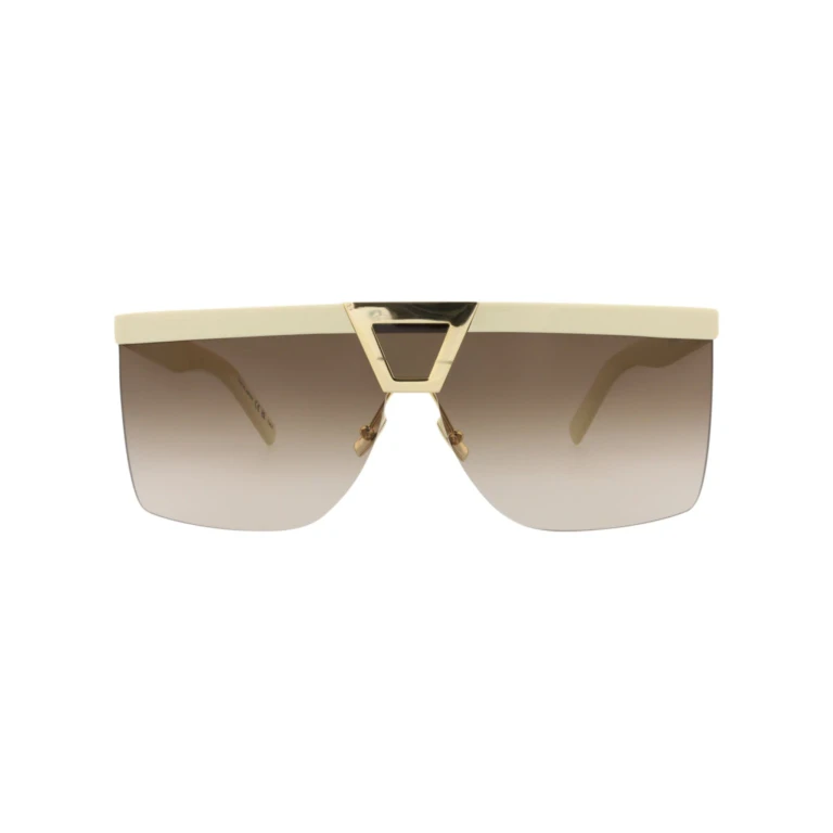 Shield-Frame Acetate Sunglasses