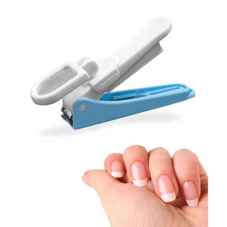 2-Pack: Touch Of ECO LED Nail Clipper with File & Magnifier