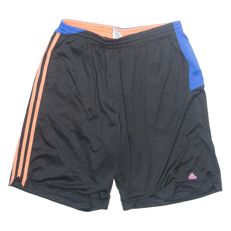 ADIDAS Womens Sports Shorts Black UK 18 W30