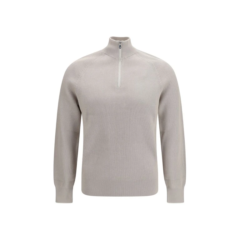 Brunello Cucinelli Beige Cotton Sweatshirt Clothing - Men