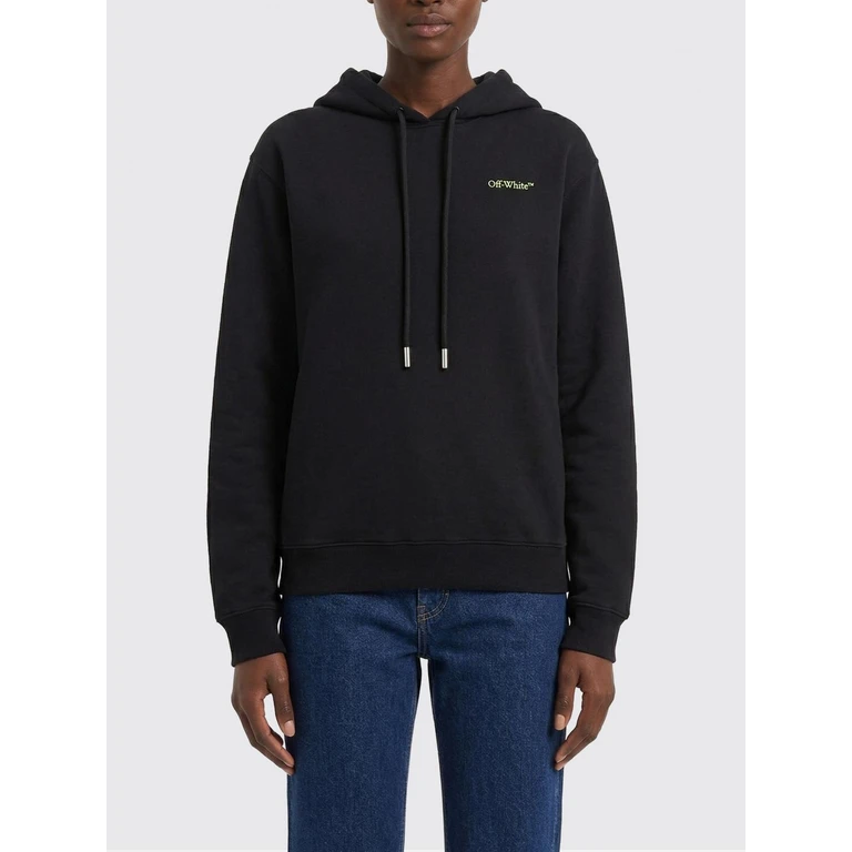 OFF-WHITE Sweatshirt Woman color Black (2BB035S26FLE0031058)
