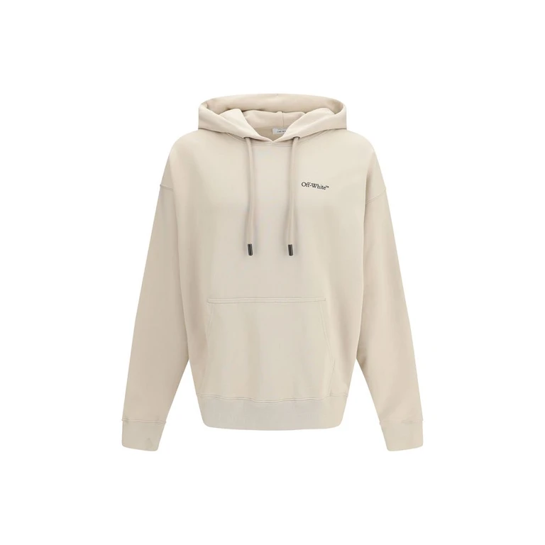 Off-White Beige Cotton Sweatshirt Clothing - Men