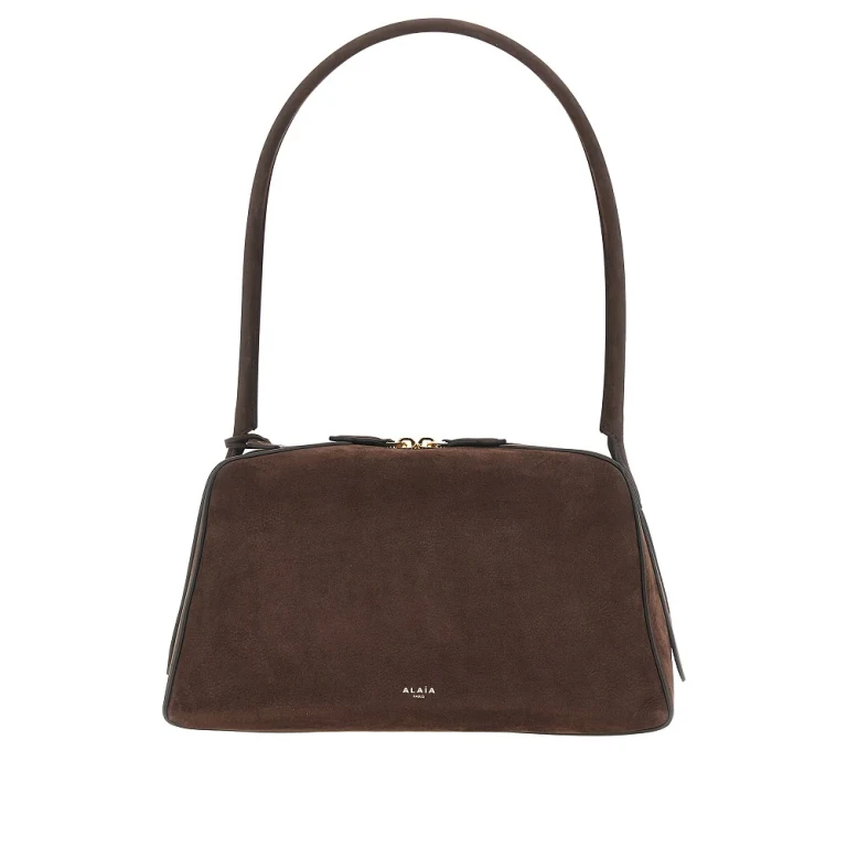 ALAIA 'Le Bouledogue' nubuck bag Woman One Size