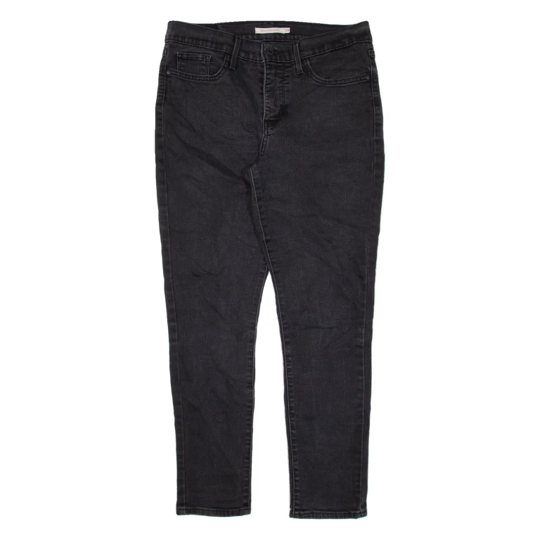 LEVI'S 311 Womens Jeans Black Slim Skinny W29 L28