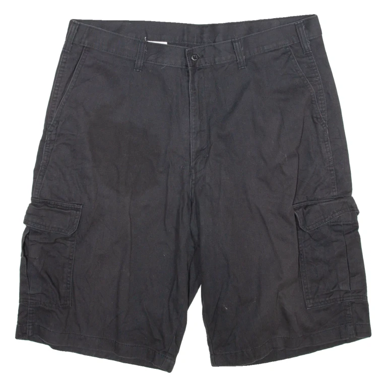 DICKIES Mens Cargo Shorts Black XL W38