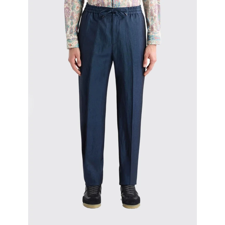 Pants Men color Blue (MRED000699TUBQ3B0013)