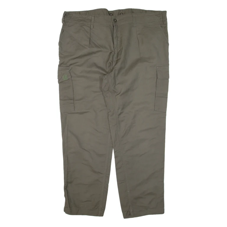 DICKSARMYSHOP Army Cargo Mens Trousers Green Regular Straight W43 L30