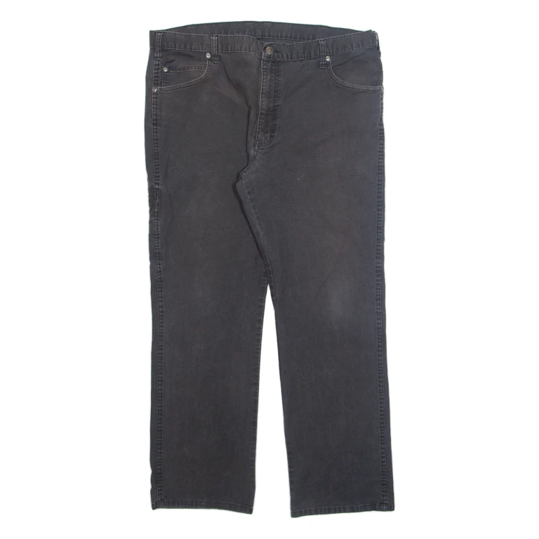 DICKIES Mens Jeans Grey Regular Straight W40 L32