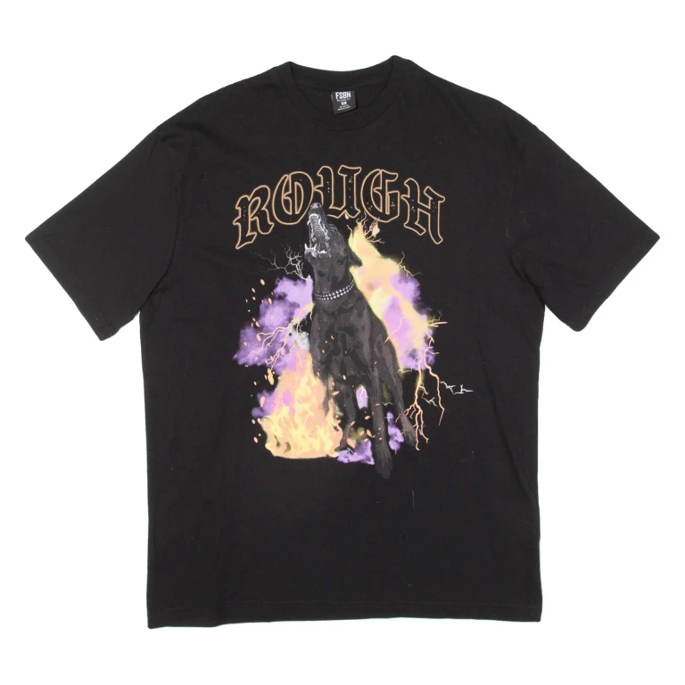 FSBN Dog Mens T-Shirt Black S