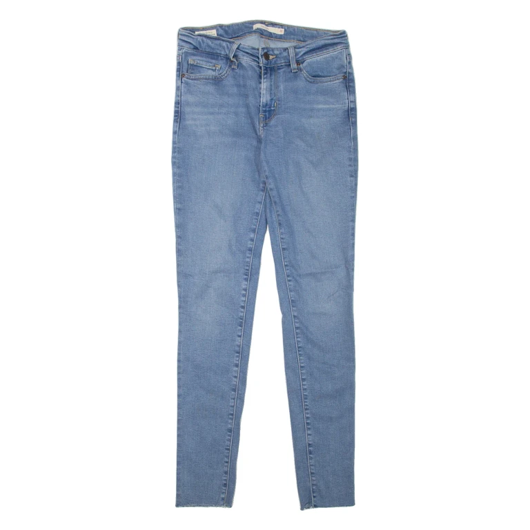LEVI'S 711 Premium Womens Jeans Blue Slim Skinny W26 L32