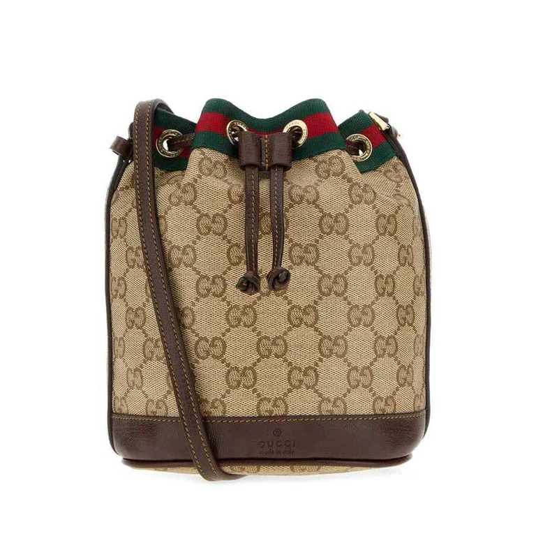 Gg Fabric Mini Bucket Bag Vinsanbrdkbrvrv Borse A Secchiello