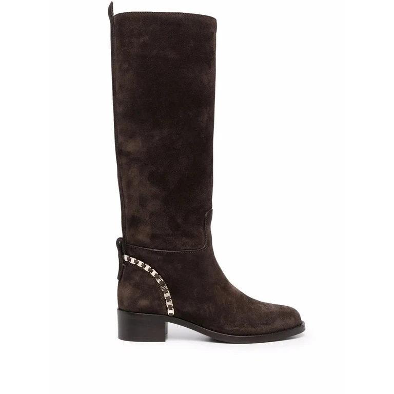 Ferragamo Tawnie Below-The-Knee Boots
