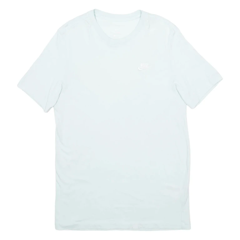 NIKE Mens T-Shirt Blue M