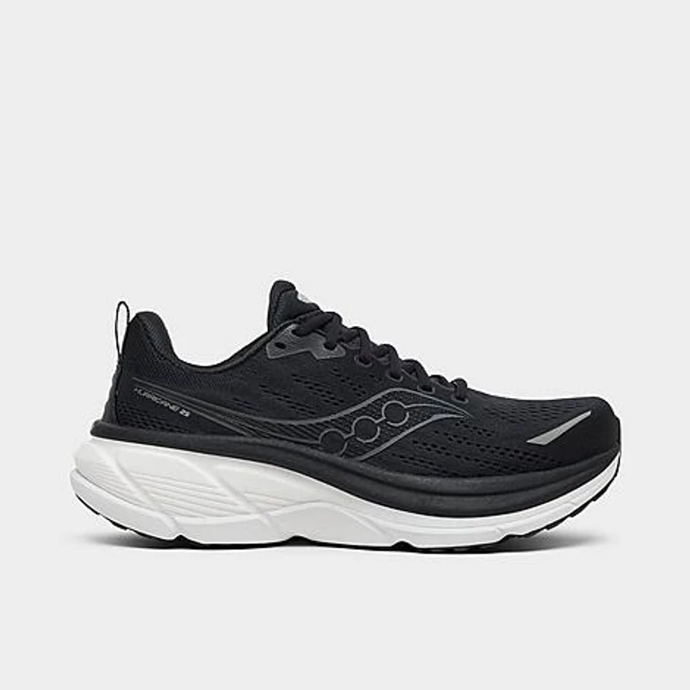 Men's Hurricane 25 Running Shoes in Black/White Size: 7.0