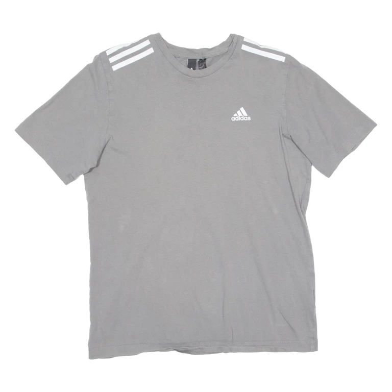 ADIDAS Mens T-Shirt Grey S (NN1-041024-15047)