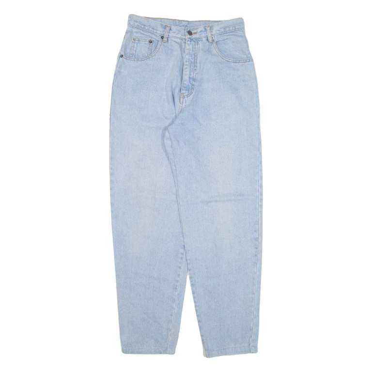 RIVERSIDE Womens Jeans Blue Relaxed Tapered W27 L29