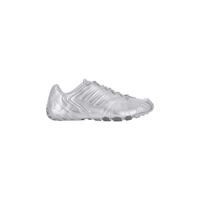 Sneakers Silver Leather