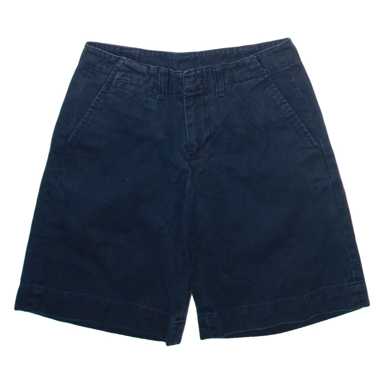 POLO RALPH LAUREN Womens Chino Shorts Blue XXS W24
