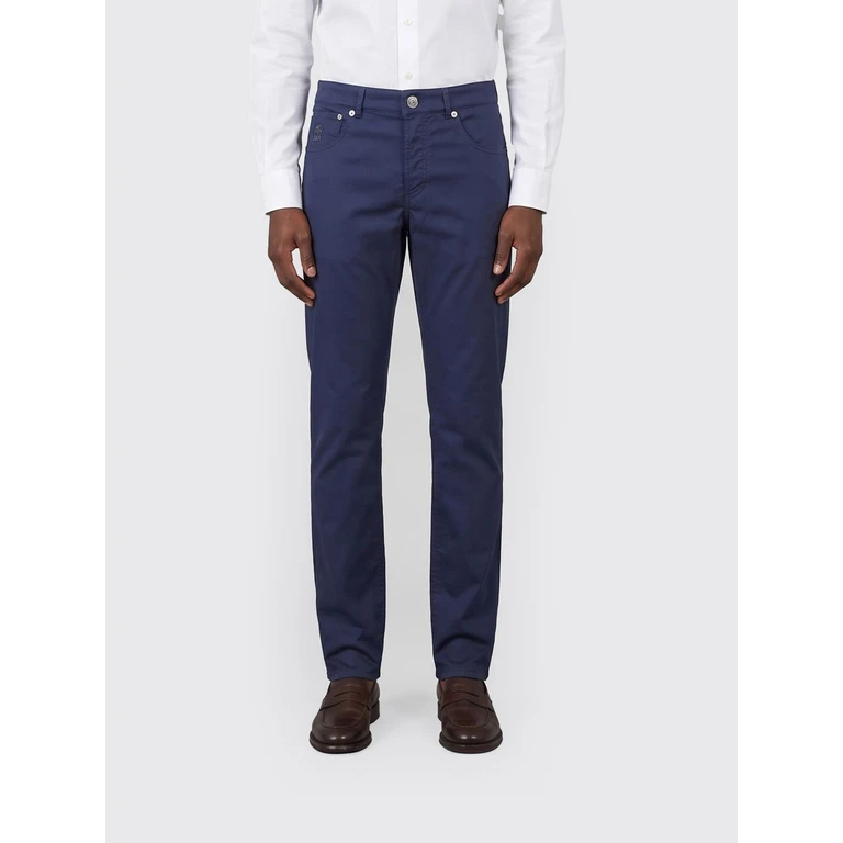 Cotton Stretch Slim Fit Trousers (M289LI1780C6053)